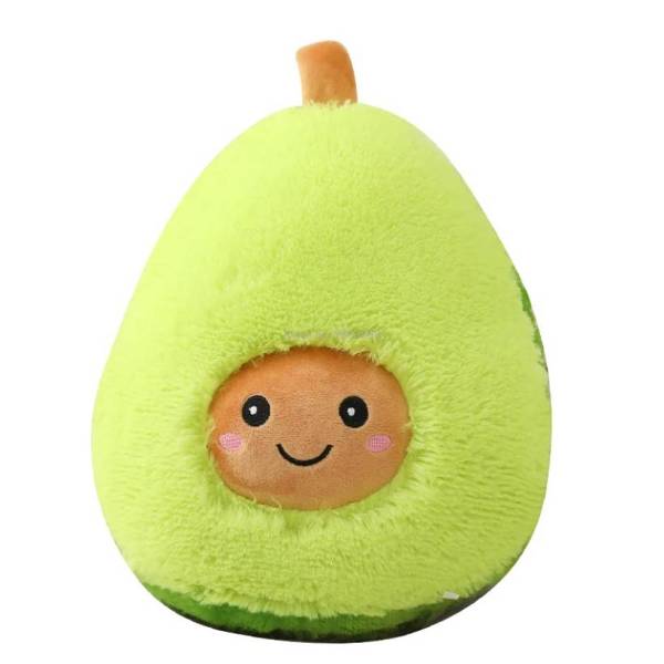 Huggable Plush Avocado Toy