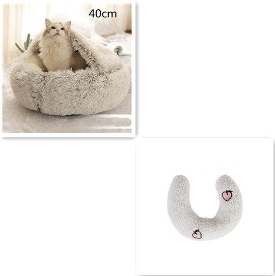2-in-1 Pet Winter Bed