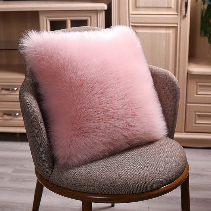 Double-Sided Wool Pillowcase