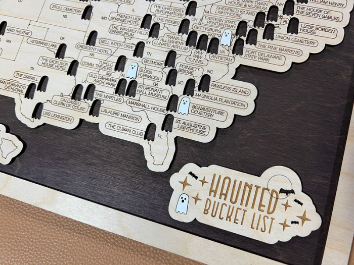 Halloween Haunted Map
