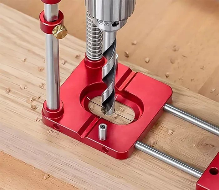 Portable Drilling locator Woodworking Hole cutting tool