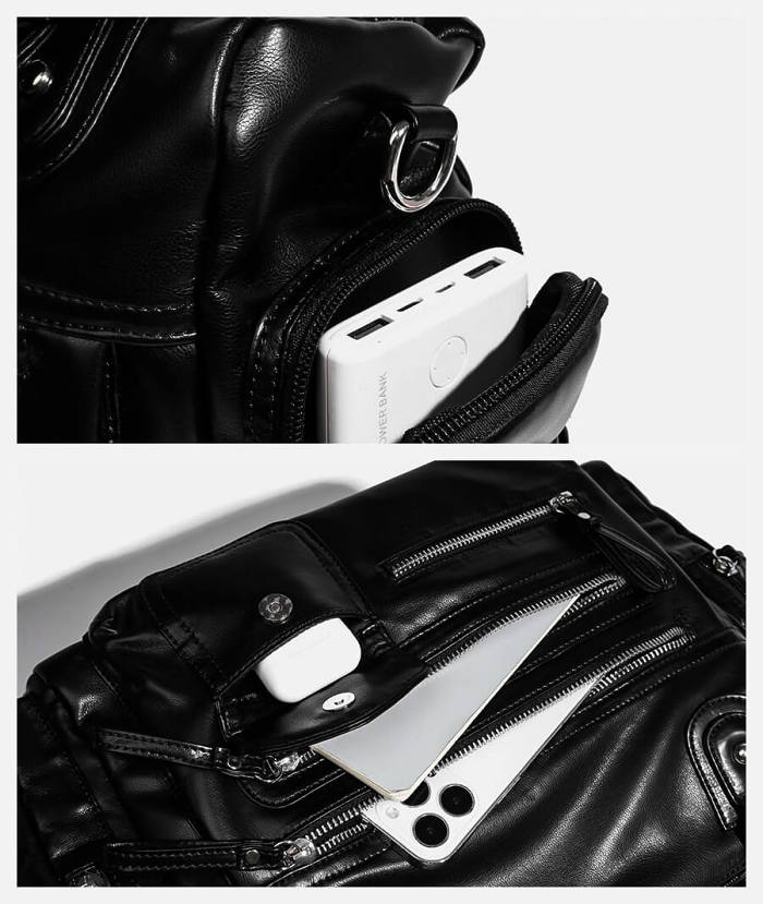 Cross Body Handbags With Multilayer Pocket