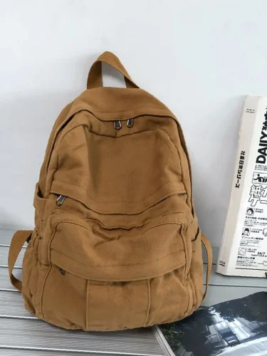 Minimalist Multi-pocket Backpack – Women Backpacks