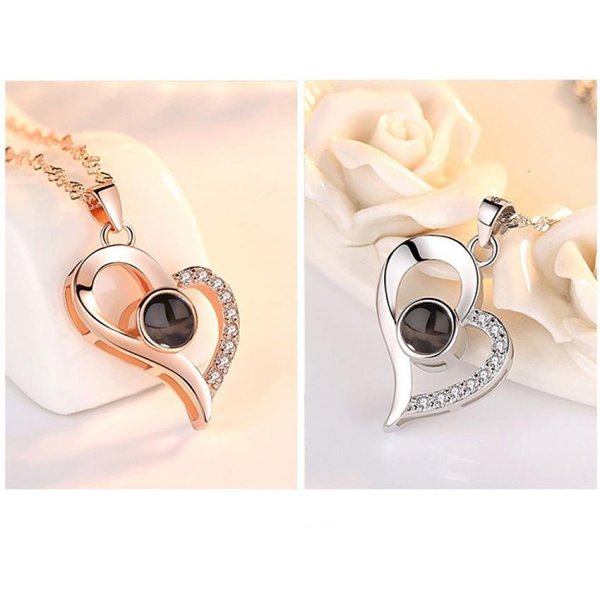 I Love You Necklace