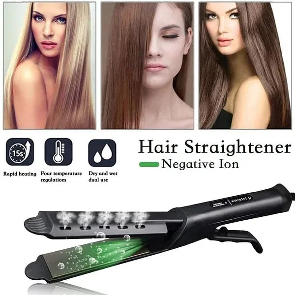 New Ceramic Tourmaline Ionic Flat Iron Hair Straightener