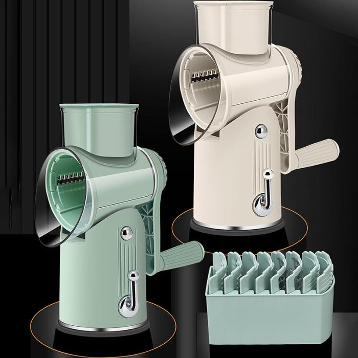 2024 Kitchen Mandoline Vegetable Grater With 5 Interchangeable Blades
