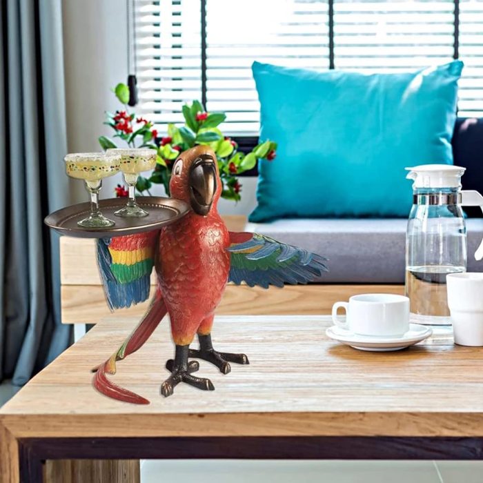 Drink Serving Parrot Butler