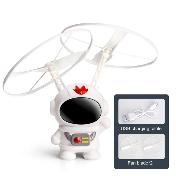 Space Flying Astronaut Robot Toy with LED Light