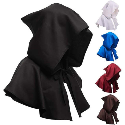 Halloween Cosplay Costume Cape Hat