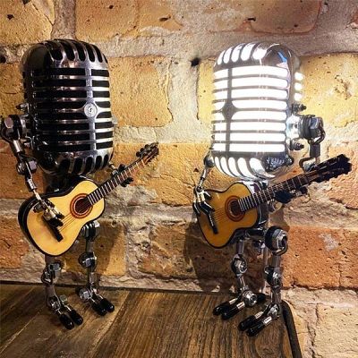 Mic Rockbot Desk Lamp