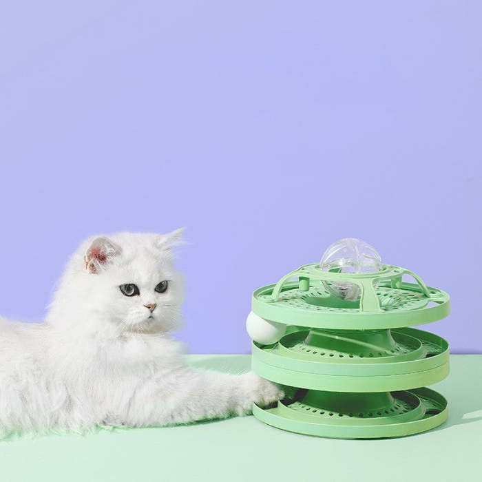 Cat Turntable Ball Toy