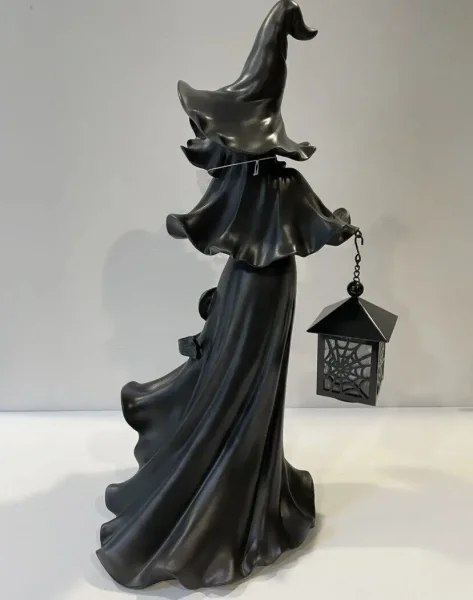 Black Witch With Lantern