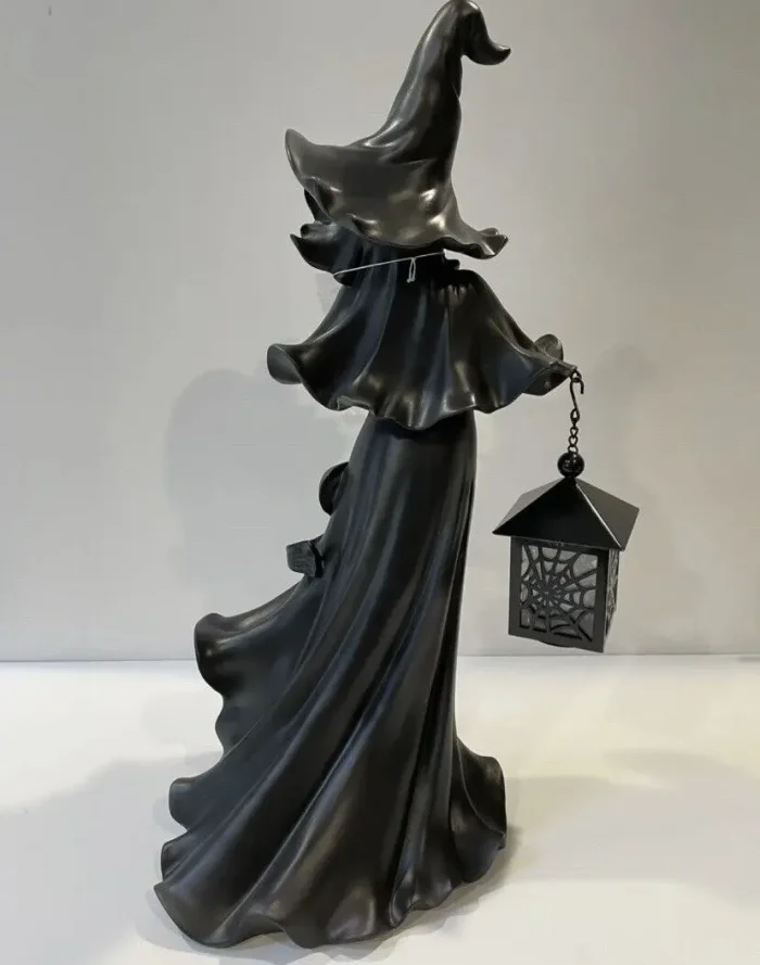 Black Witch With Lantern