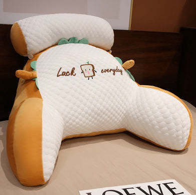 Soft Fluffy Triangle Reading Cushion
