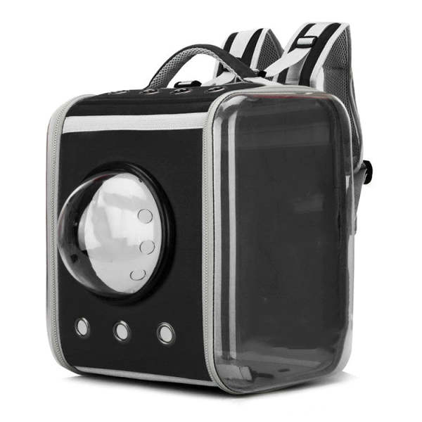 Large Pet Backpack Portable Space Capsule Breathable Window Cat Carrier