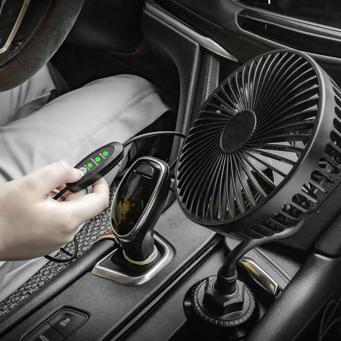 Car Cup Holder Fan