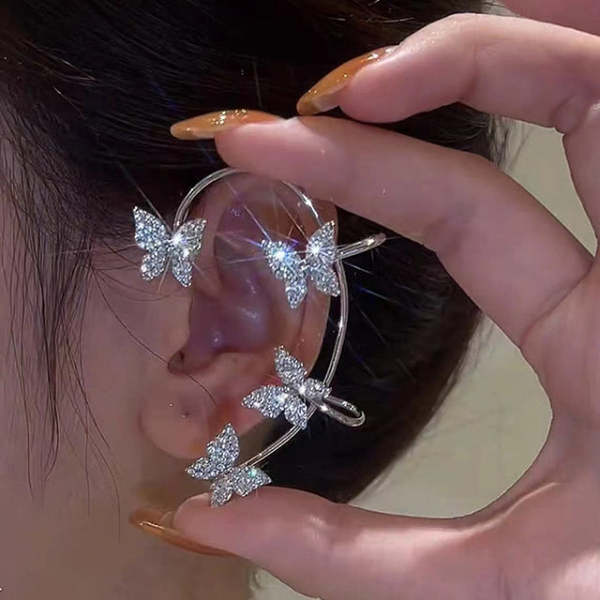 Butterfly Ear Clips