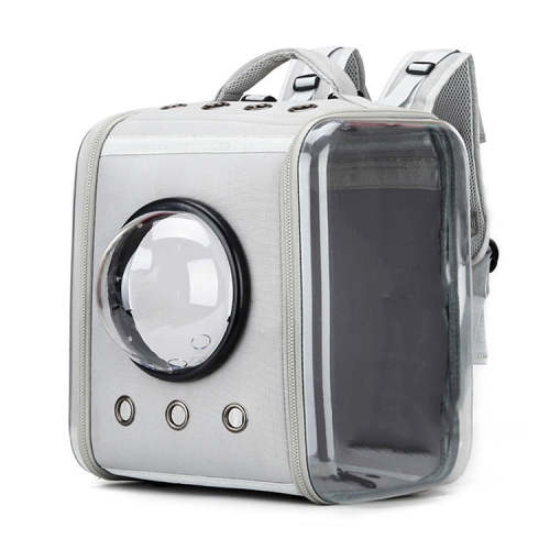Large Pet Backpack Portable Space Capsule Breathable Window Cat Carrier