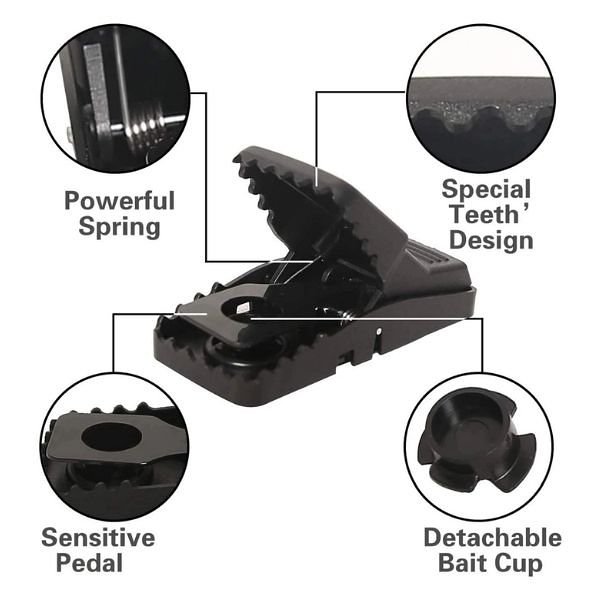 Reusable Plastic Magic Mousetrap
