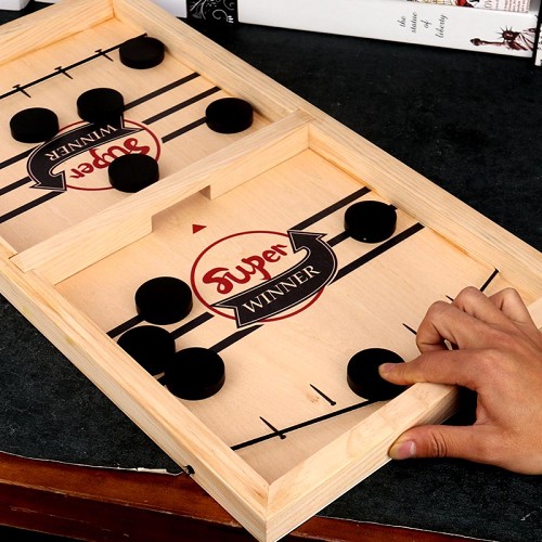 Foosball Winner - Family Wooden Hockey Game
