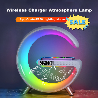 G Shaped LED Light Bluetooth Speakers - Smart Wireless Sound-Activated by Veasoon