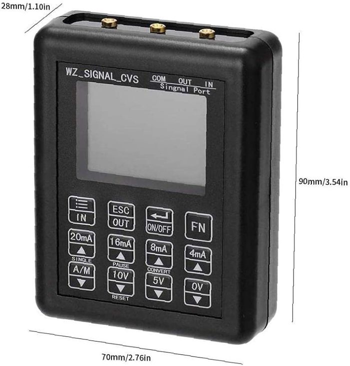 4-20mA Signal Generator Current Voltage Transmitter Calibrator Signal Source