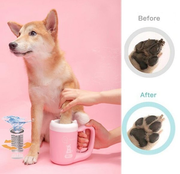 Dog Paw Cleaner Cup