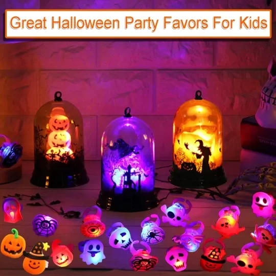 Halloween Finger Light Ring