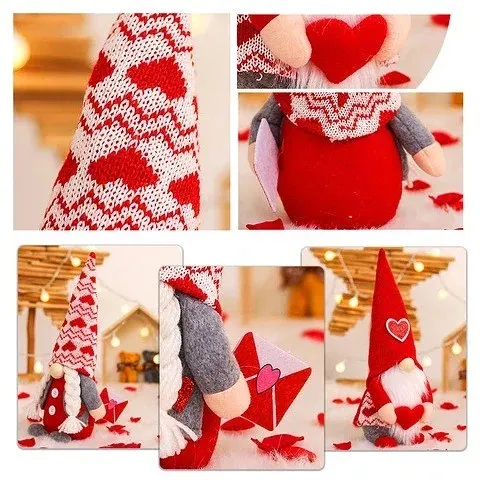 To My Dear - Gnome Couple Holding Heart And Love Letter