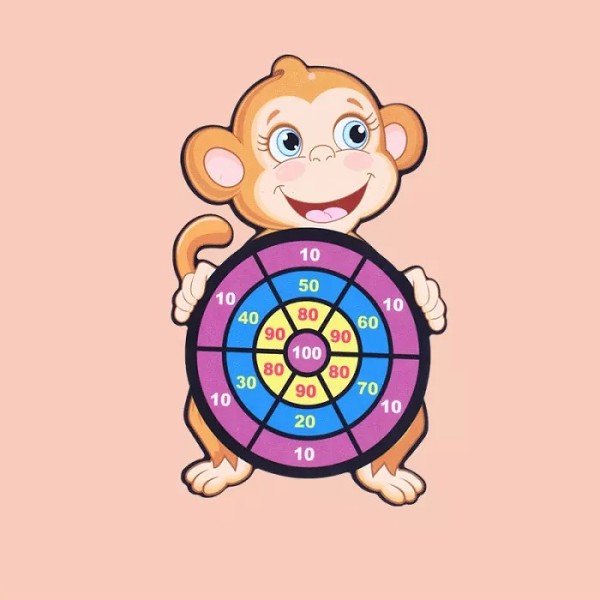 Cartoon Dart Board Games
