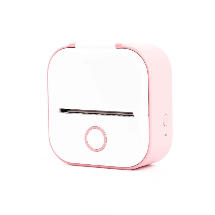 Portable Mini Thermal Label Printer: Bluetooth Connectivity