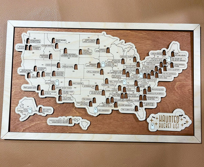 Halloween Haunted Map