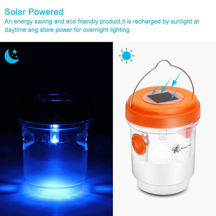 2 Pack Solar Wasp Traps