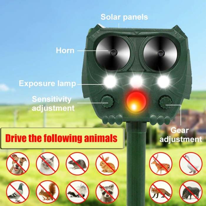 Ultrasonic Animal Repeller