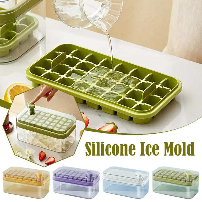 Ice Cube Maker With Storage Box by Veasoon