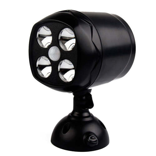 Spotlight 4 LED Motion Sensor Outdoor Garden Landscape Lamp Spot Light