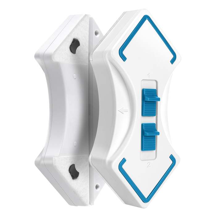 Double Sided Magnetic Window Cleaner Cleaning Tool with Safety Rope