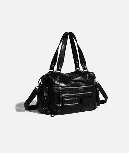 Cross Body Handbags With Multilayer Pocket