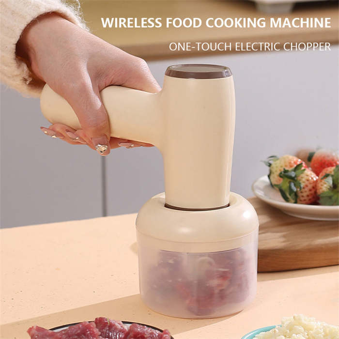 2-in-1 Electric Garlic Chopper