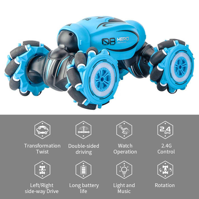 4WD RC Car Radio Gesture Induction Control