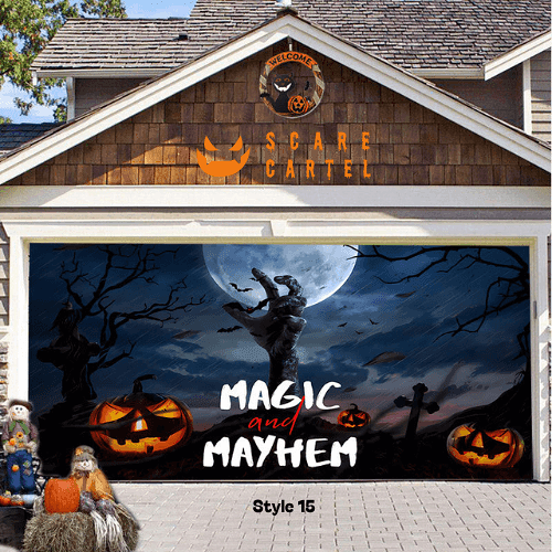 2024 Garage Door Halloween Cover