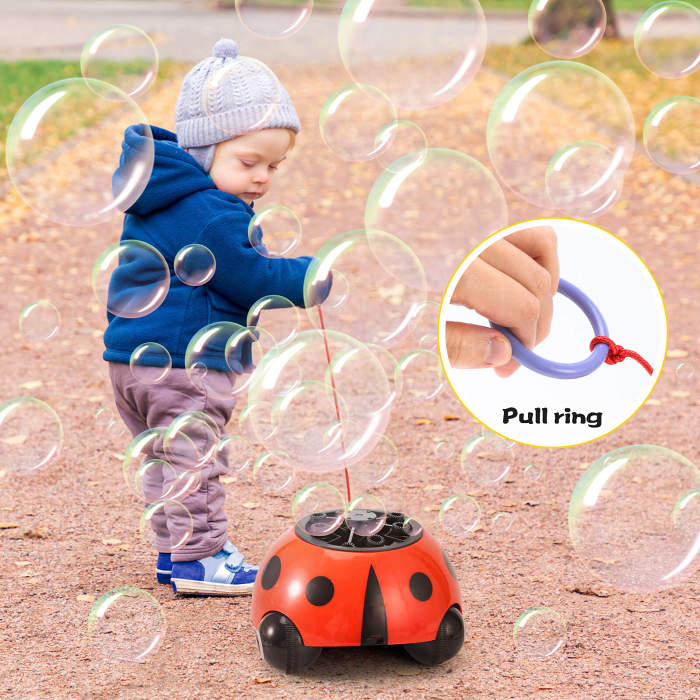 Ladybug Bubble Machine
