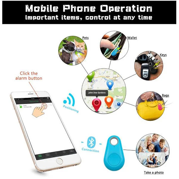 Pets Smart Mini Waterproof GPS Tracker With Battery