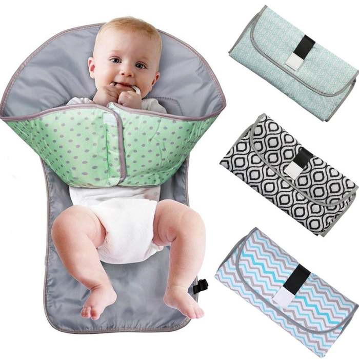 Baby Diaper Changing Pad 3 in 1 Multifunctional