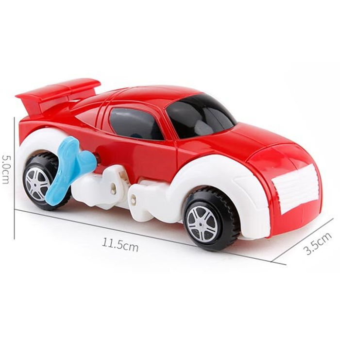 Rsa New Automatic Transform Dinosaur Dog Car Vehicle Clockwork Wind Up Toy