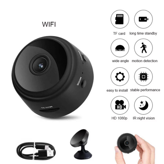 1080P Mini Wireless Camera Home Security Nigh Vision HD