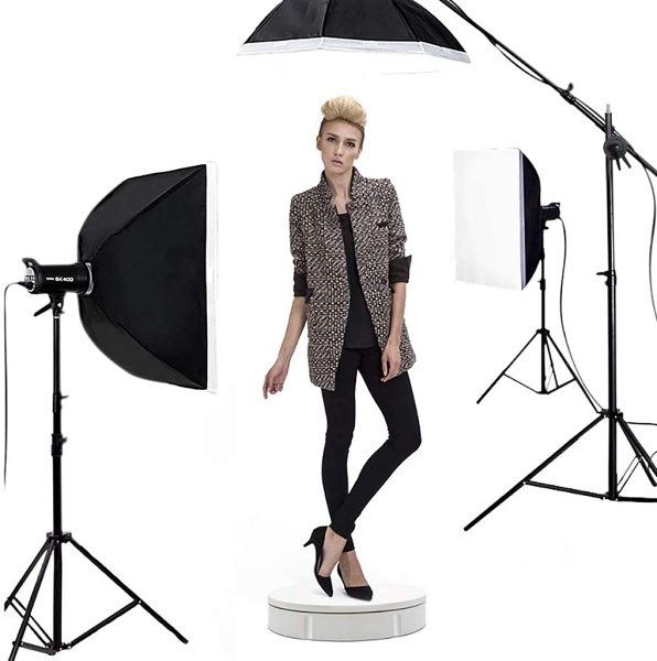 360 Degree Photography Turntable Motorized Rotating Display Stand Professional  330LB Load for Shop Products Model Shows