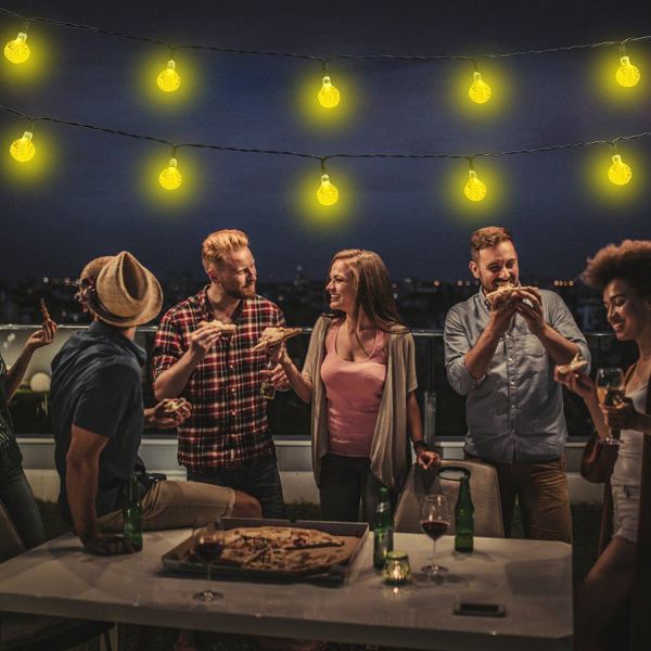 Globe String Solar Lights 30 Ball
