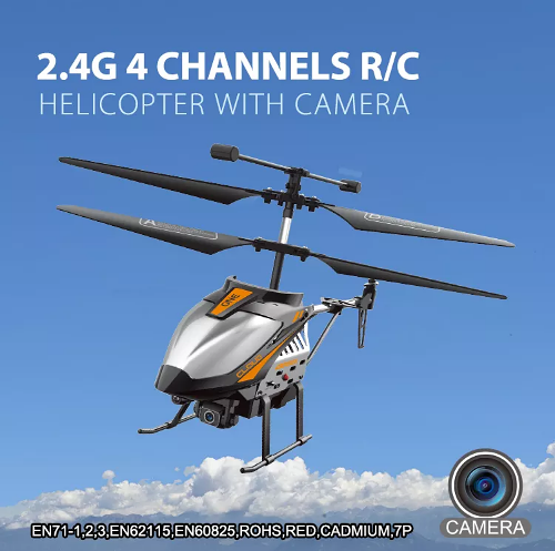 2.4G 4CH Sky Max RC Flying Helicopter with Camera