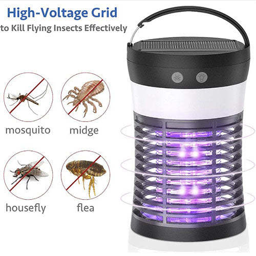 3 In 1 Waterproof Cordless Rechargeable Electric Mosquito Killer